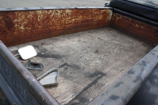 1958 Black Chevrolet Other Pickups Standard Cab Pickup