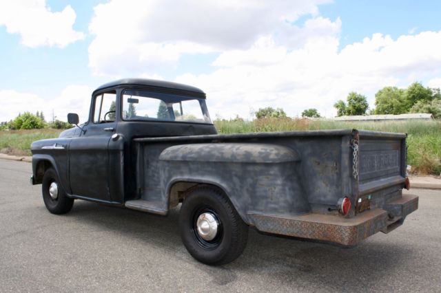 1958 Black Chevrolet Other Pickups Standard Cab Pickup