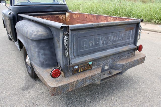 1958 Black Chevrolet Other Pickups Standard Cab Pickup