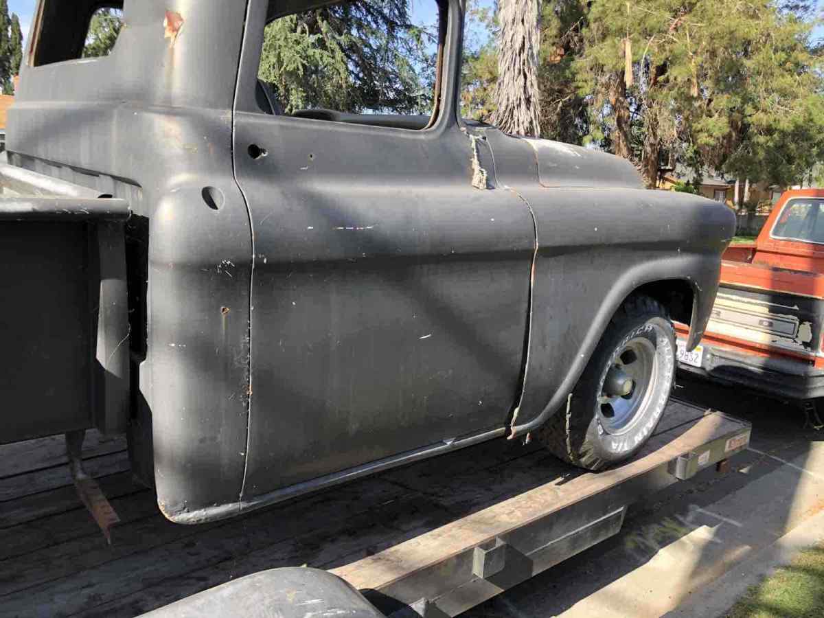 1958 Black Chevrolet Truck Pickup