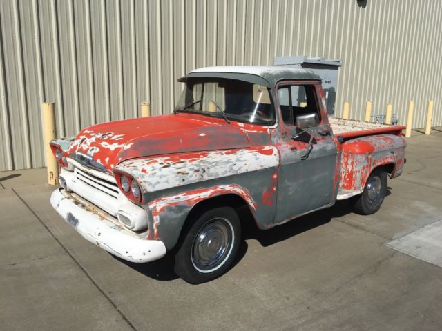 1958 Red Chevrolet Other Pickups Standard Cab Pickup
