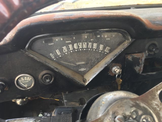 1958 Red Chevrolet Other Pickups Standard Cab Pickup