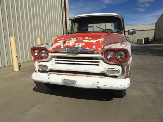 1958 Red Chevrolet Other Pickups Standard Cab Pickup