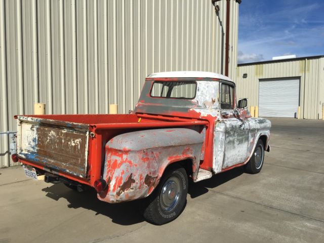 1958 Red Chevrolet Other Pickups Standard Cab Pickup