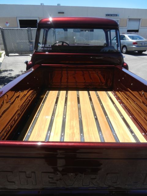 1958 Burgundy Chevrolet Other Pickups