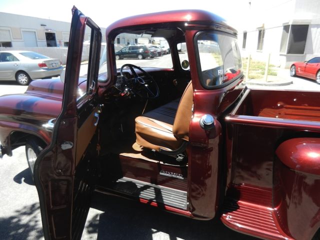 1958 Burgundy Chevrolet Other Pickups