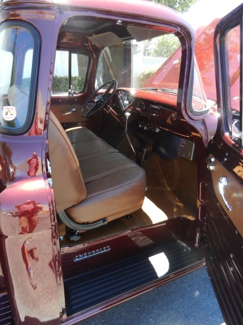 1958 Burgundy Chevrolet Other Pickups