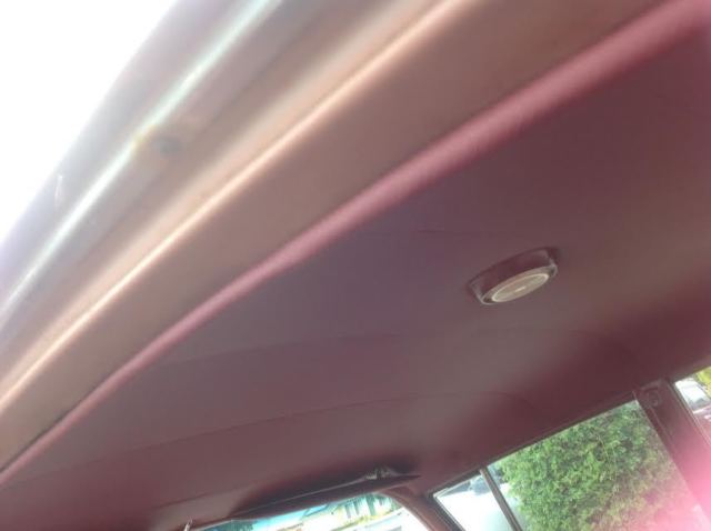 1958 2 tone dusty Rose/white Chevrolet Bel Air/150/210 Sedan