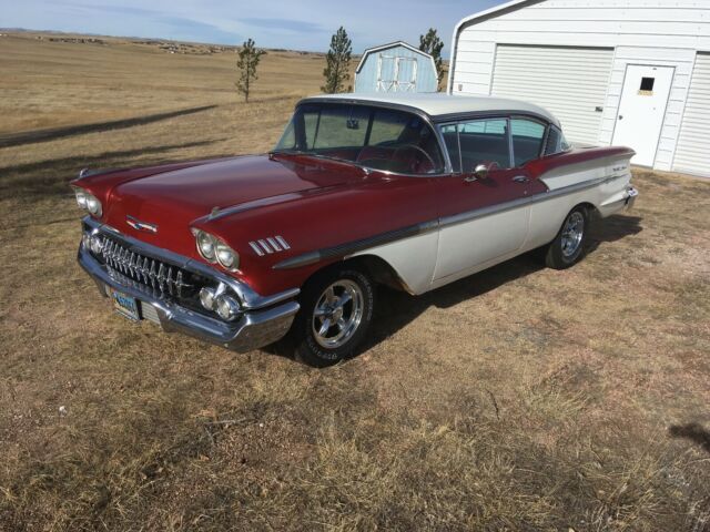 1958 Red Ford Mustang Coupe