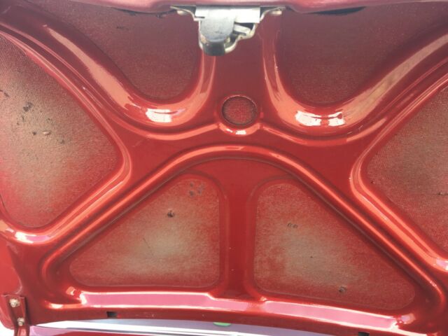 1958 Red Ford Mustang Coupe