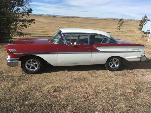 1958 Red Ford Mustang Coupe