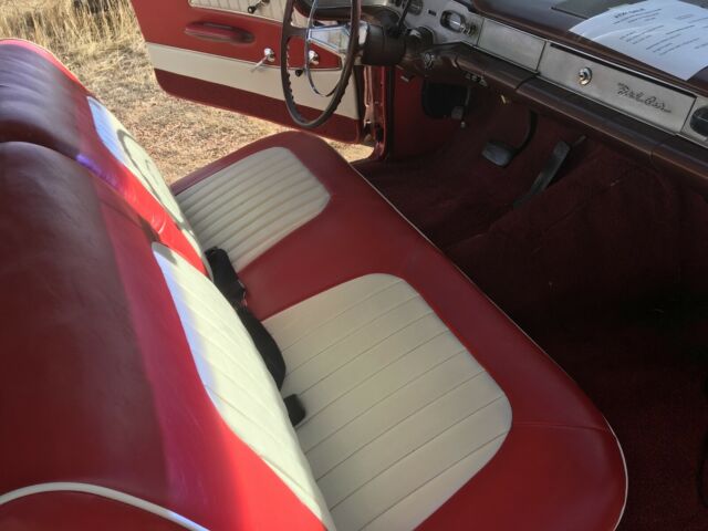 1958 Red Ford Mustang Coupe