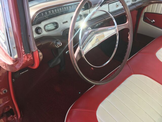 1958 Red Ford Mustang Coupe