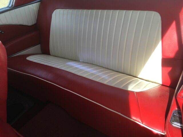 1958 Red Ford Mustang Coupe