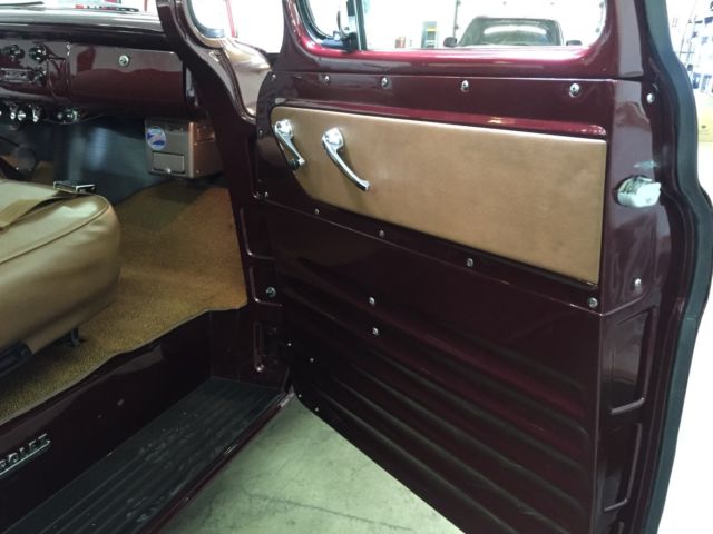 1958 Burgundy Chevrolet Other Pickups