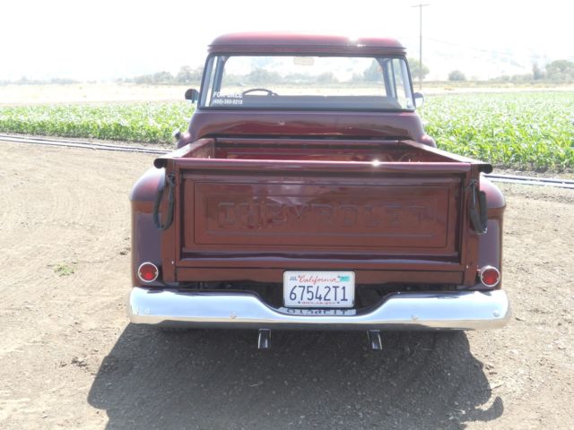 1958 Burgundy Chevrolet Other Pickups
