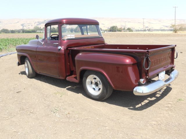1958 Burgundy Chevrolet Other Pickups