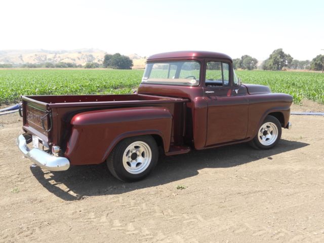 1958 Burgundy Chevrolet Other Pickups