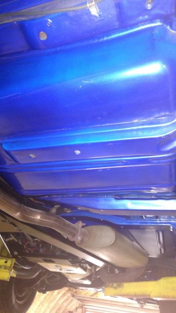 1958 Blue Chevrolet Impala Coupe