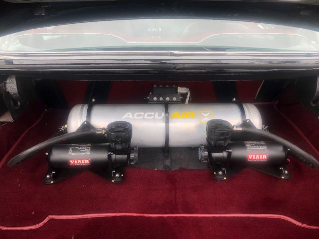 1958 Black Chevrolet Impala Coupe