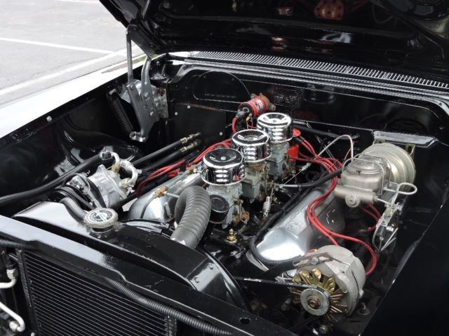 1958 Black Chevrolet Impala Coupe