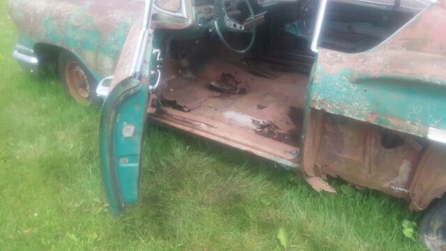 1958 Green Chevrolet Impala Coupe