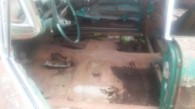 1958 Green Chevrolet Impala Coupe