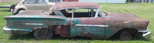 1958 Green Chevrolet Impala Coupe