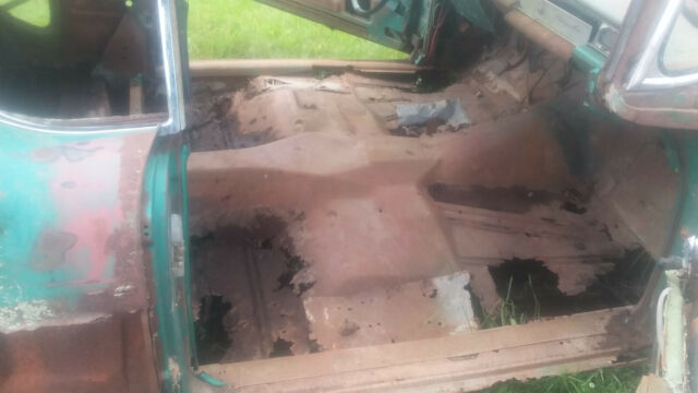 1958 Green Chevrolet Impala Coupe