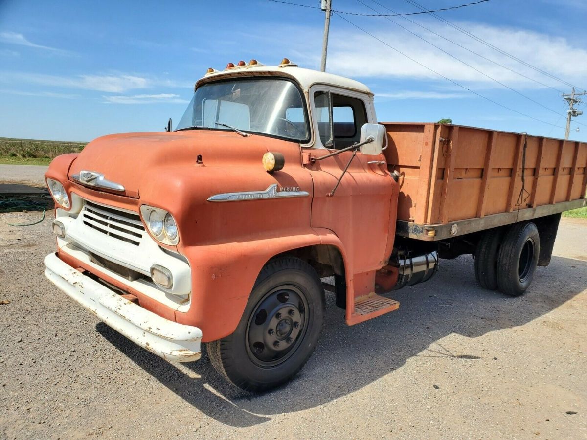 1958 CHEVY SNUBNOSE LCF WHEAT TRUCK COE for sale: photos, technical ...