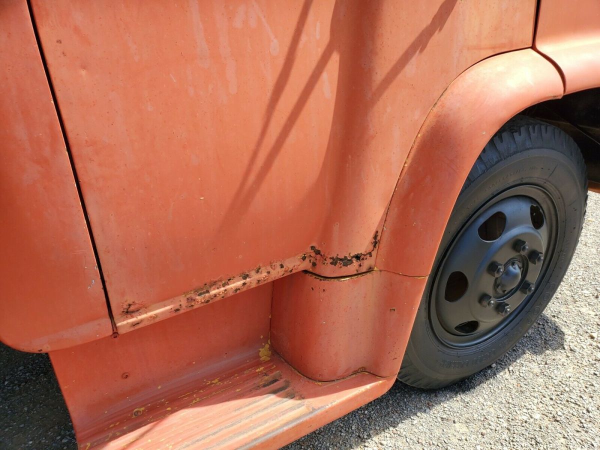 1958 Orange Chevrolet Chevy