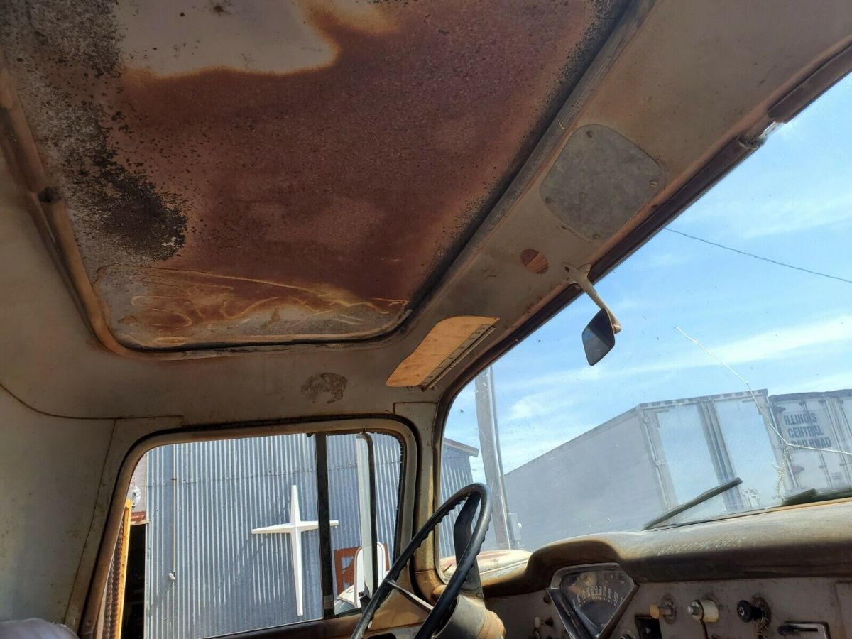 1958 Orange Chevrolet Chevy