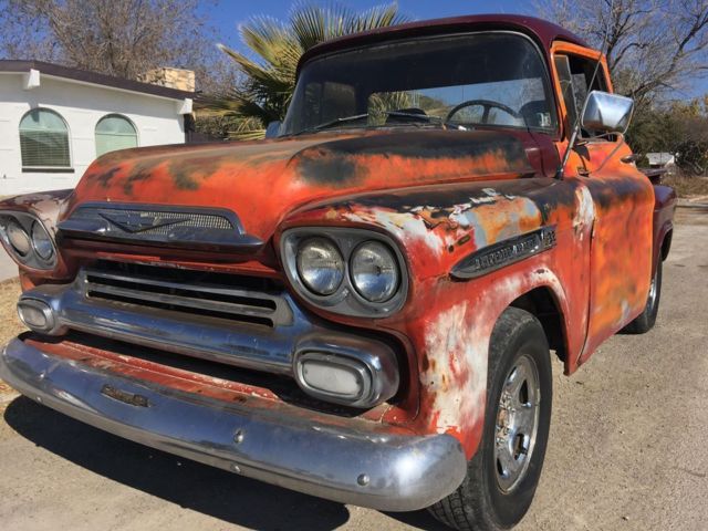 1958 Orange Chevrolet Other Pickups Standard Cab Pickup