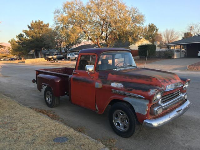 1958 Orange Chevrolet Other Pickups Standard Cab Pickup