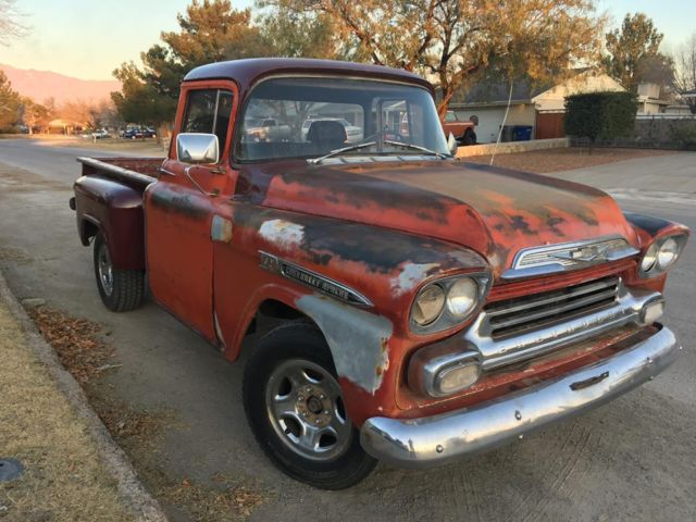 1958 Orange Chevrolet Other Pickups Standard Cab Pickup