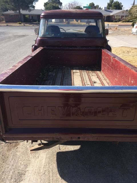 1958 Orange Chevrolet Other Pickups Standard Cab Pickup