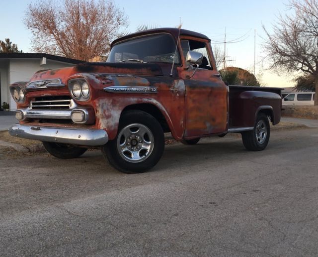 1958 Orange Chevrolet Other Pickups Standard Cab Pickup
