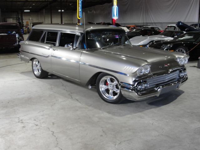 1958 Gray Chevrolet Yeoman 2 door