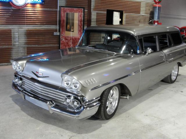 1958 Gray Chevrolet Yeoman 2 door