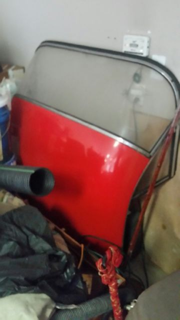 1958 Red Chevrolet Corvette