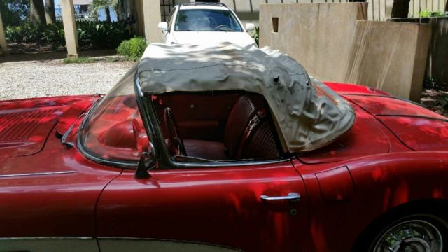 1958 Red Chevrolet Corvette