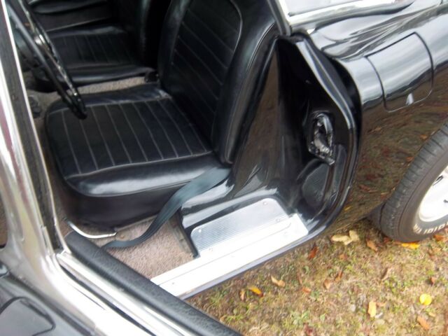 1958 Black Chevrolet Corvette Convertible