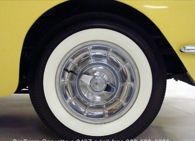 1958 PANAMA YELLOW Chevrolet Corvette Convertible