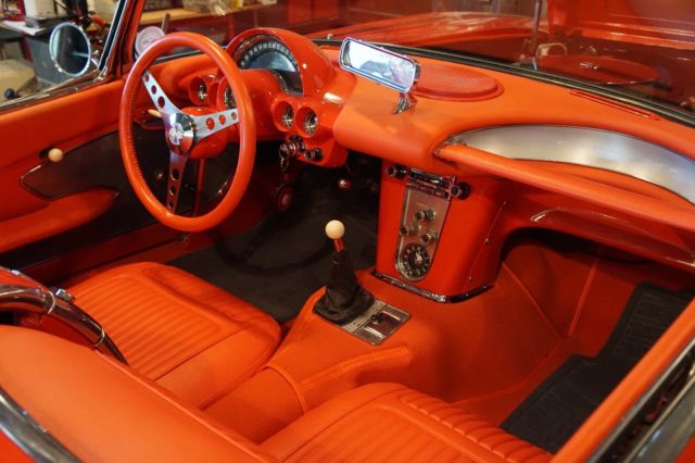 1958 Signet Red Chevrolet Corvette Convertible