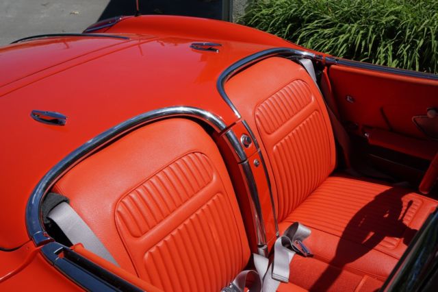 1958 Signet Red Chevrolet Corvette Convertible