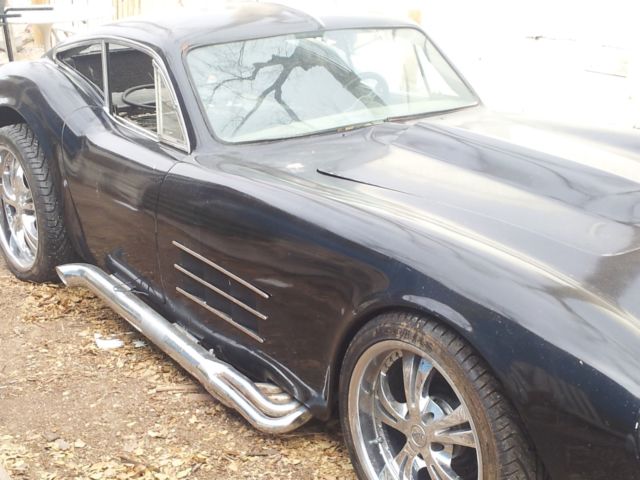 1958 Black Chevrolet Corvette Coupe