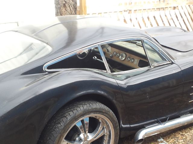 1958 Black Chevrolet Corvette Coupe