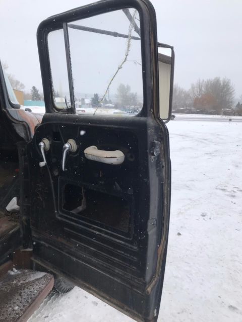 1958 Black Dodge Grain Truck