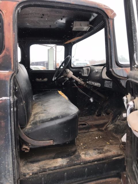 1958 Black Dodge Grain Truck