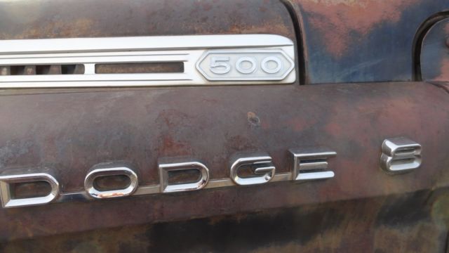 1958 Black Dodge Grain Truck